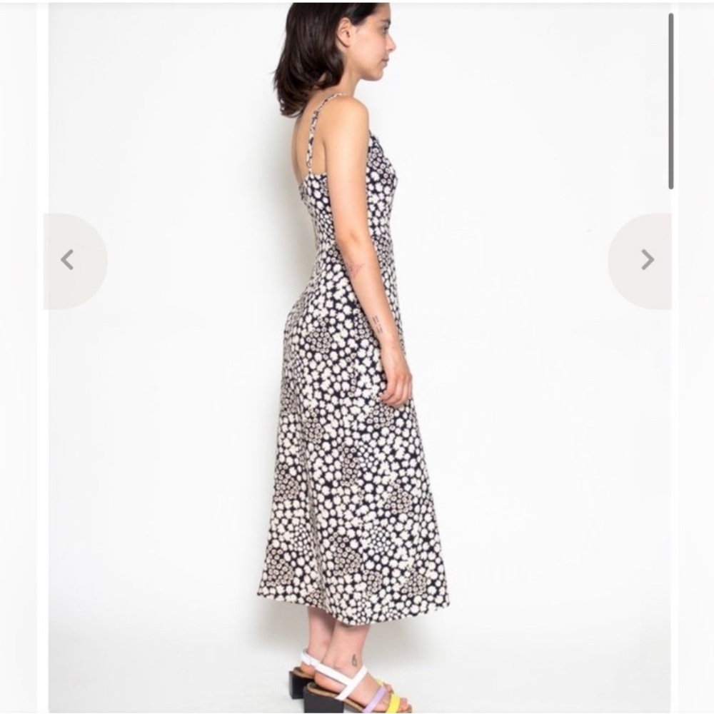 Lush Floral Midi Dress